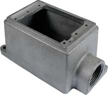Malleable iron Single-gang deep device box
