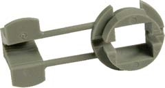 Plastic NM cable connector