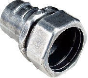Zinc Die Cast EMT-to-Flex Coupling Compression/Screw-In Type