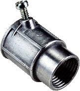 Zinc die-cast Rigid-to-flex set-screw connector