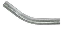 Steel 45-degree EMT elbow