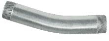 Steel 22-degree rigid/IMC elbow