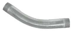 Steel 45-degree rigid/IMC elbow
