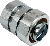 Steel EMT-to-Liquid-Tight Combination Coupling Compression Type
