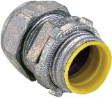 Zinc Die Cast Insulated EMT Connector Compression Type