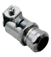 Steel EMT-to-Flex Coupling Compression/Double-Bite Saddle Clamp Type