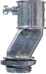 Zinc Die Cast EMT Offset Connector Set-Screw Type