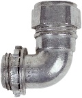 Zinc Die Cast EMT 90-Degree Angle Connector Compression Type