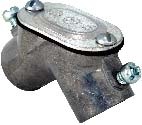 Zinc Die Cast EMT-to-EMT Pull Elbow Set-Screw Type with Gasket