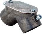 Zinc Die Cast EMT-to-EMT Pull Elbow Set-Screw Type without Gasket