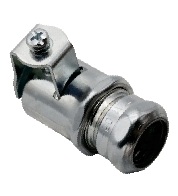 Steel EMT-to-Flex Coupling Compression/Double-Bite Saddle Clamp Type