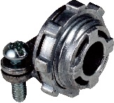 Zinc die-cast AC/MC cable connector