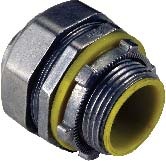 Zinc die-cast Straight insulated liquid-tight connector