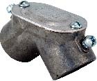 Zinc Die Cast EMT-to-EMT Pull Elbow Set-Screw Type without Gasket