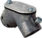 Zinc Die Cast EMT-to-Box Pull Elbow Set-Screw Type with Gasket