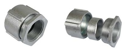 Malleable iron Three-piece rigid/IMC coupling