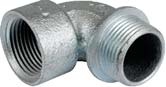 Zinc die-cast 90-degree short-radius pull elbow