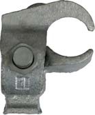 Malleable iron Edge-type beam clamp