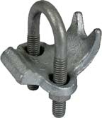 Malleable iron Rod-type beam clamp