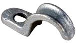 Malleable iron Rigid/IMC one-hole strap